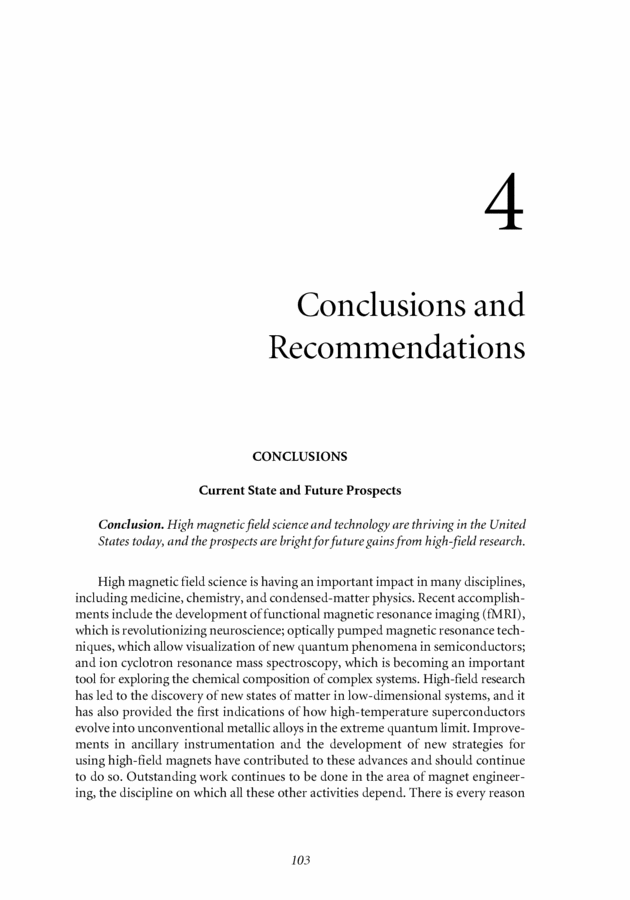 conclusions and recommendations chapter dissertation