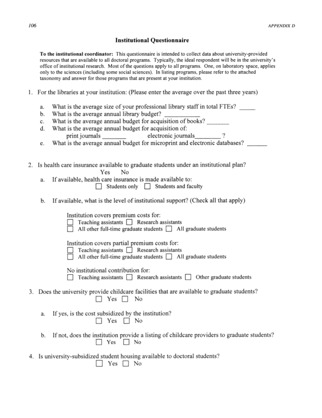 Help With Writing A Dissertation Questionnaire