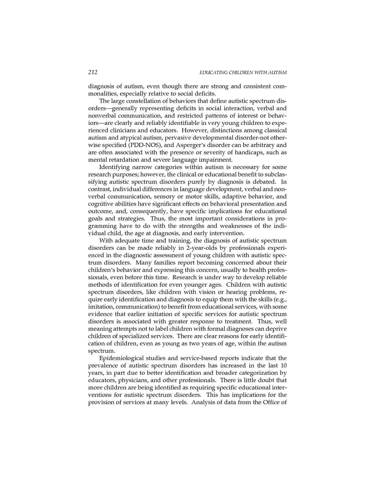 Реферат: Autism Essay Research Paper Autism Throughout the