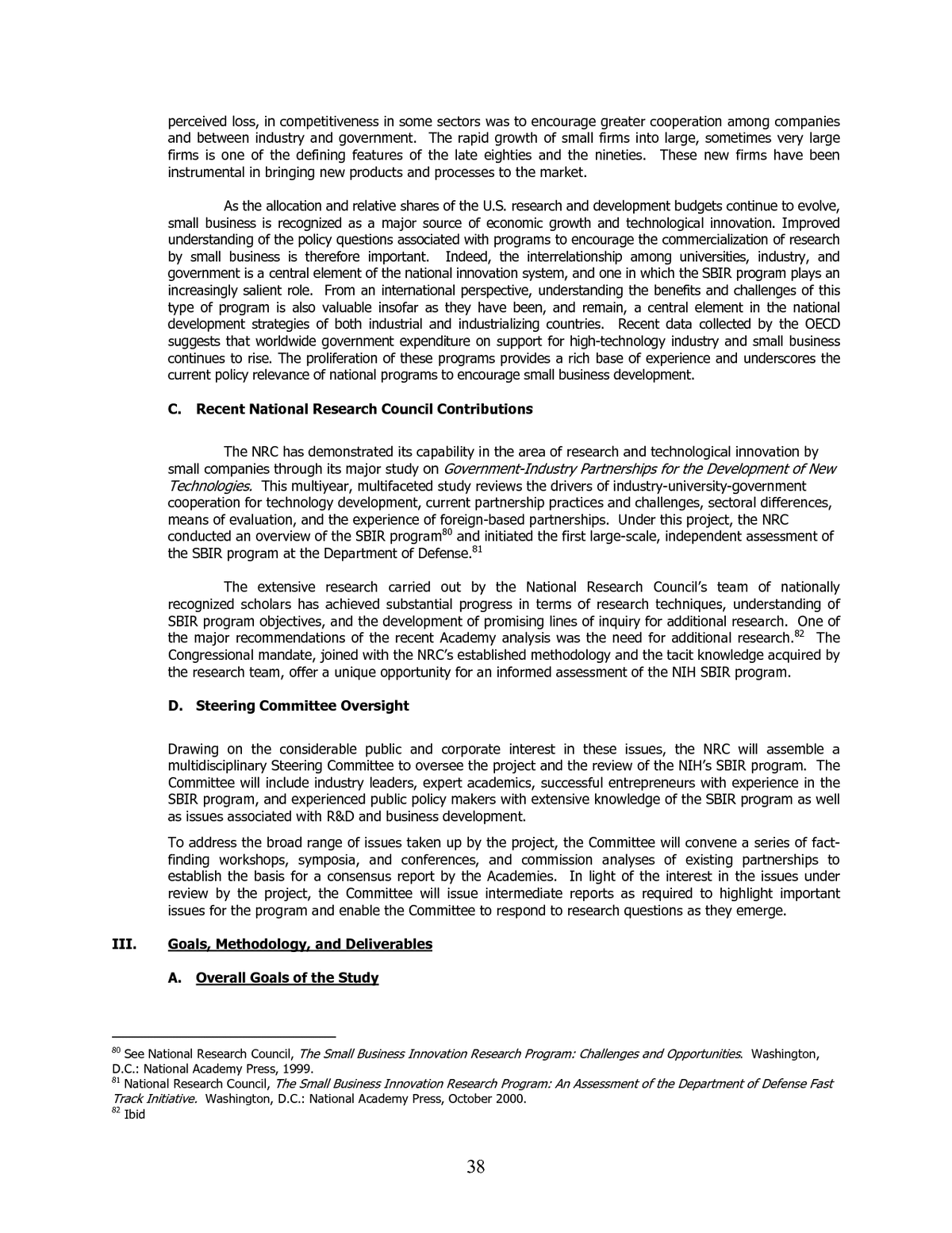 Annex B Sample Proposal  An Assessment of the Small Business In Policy Proposal Template