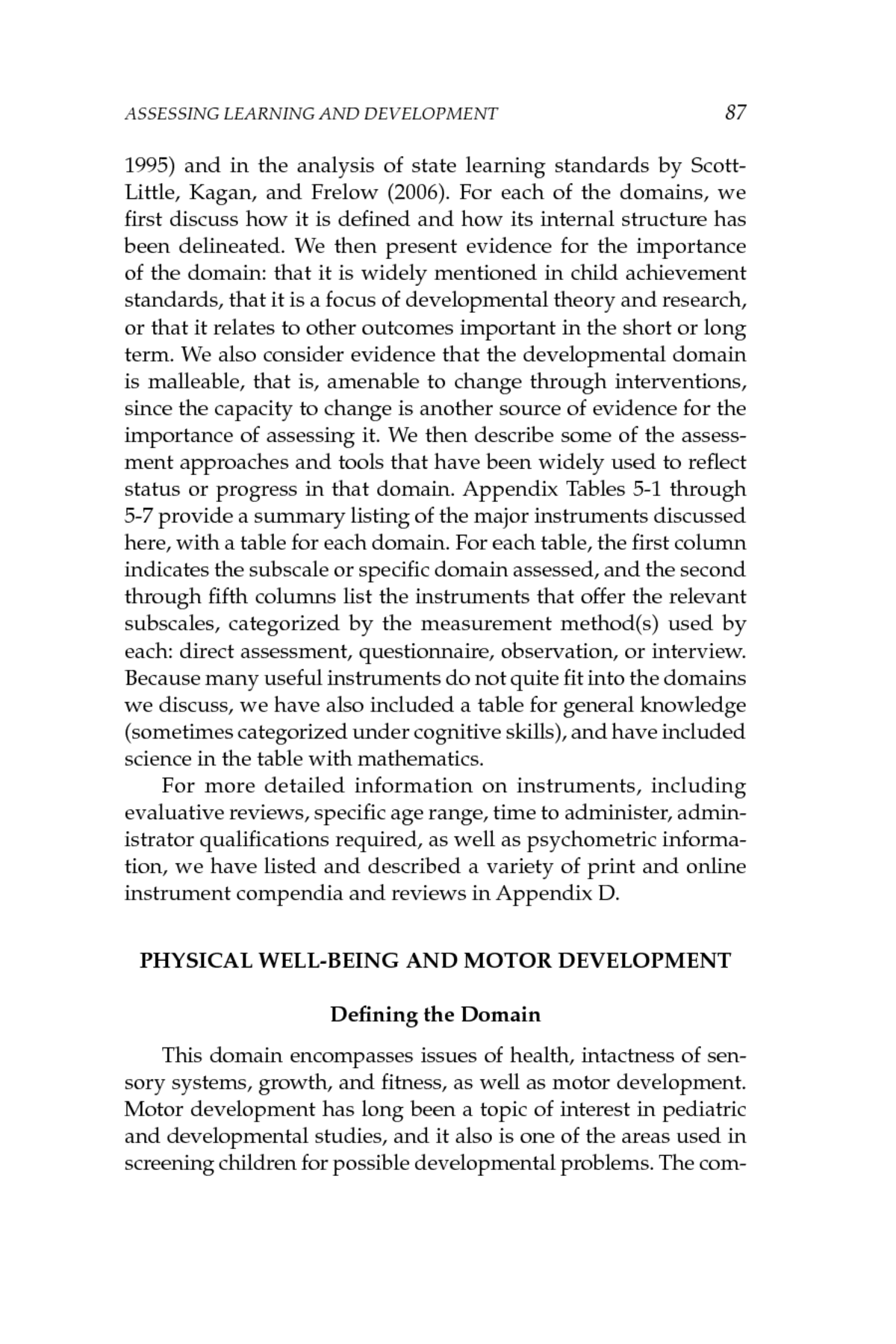 30 Assessing Learning and Development  Early Childhood Assessment