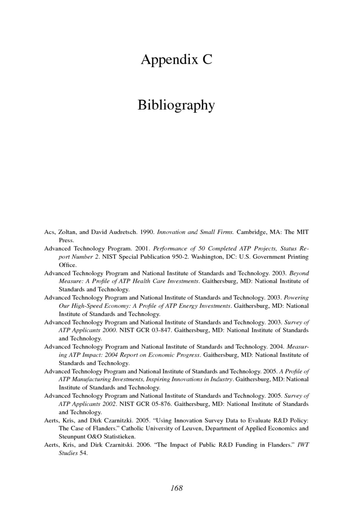 Appendix C: Bibliography  Understanding Research, Science and