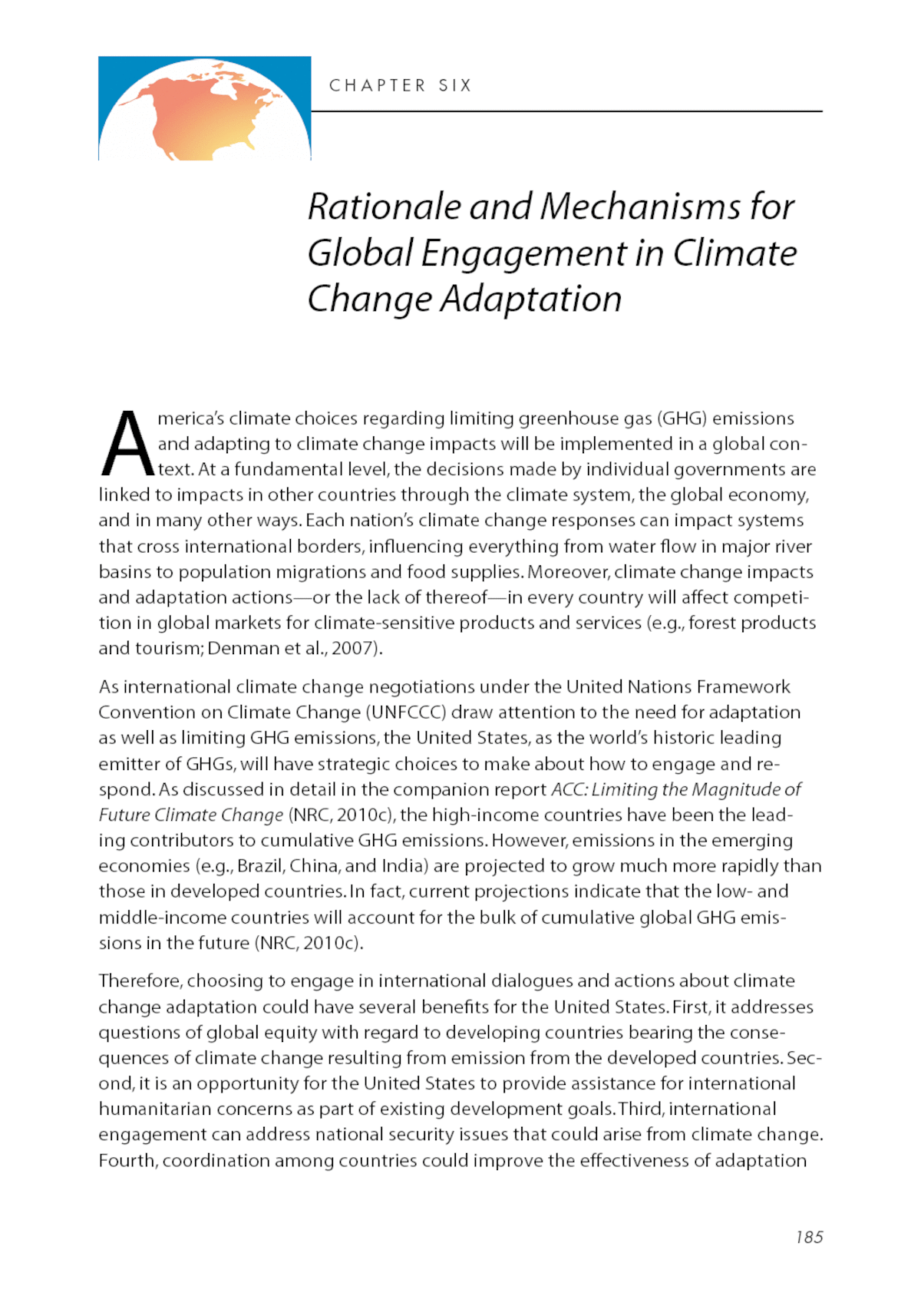 25 Rationale and Mechanisms for Global Engagement in Climate Change