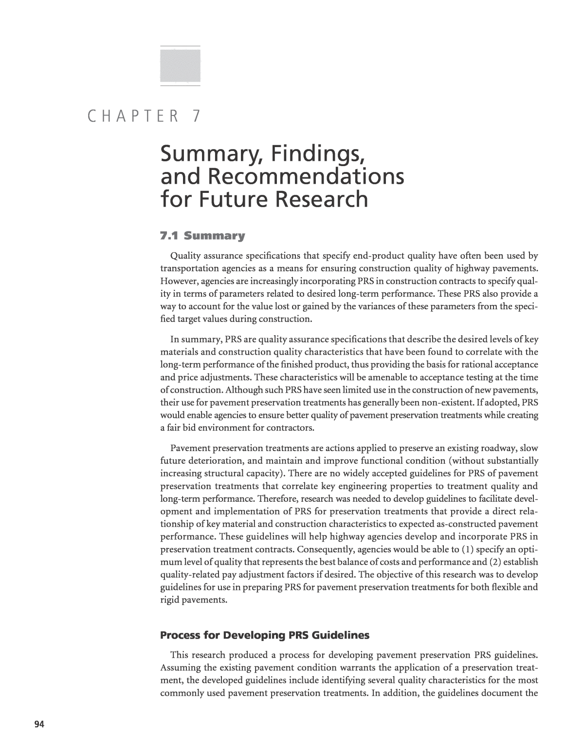 summary in research example qualitative
