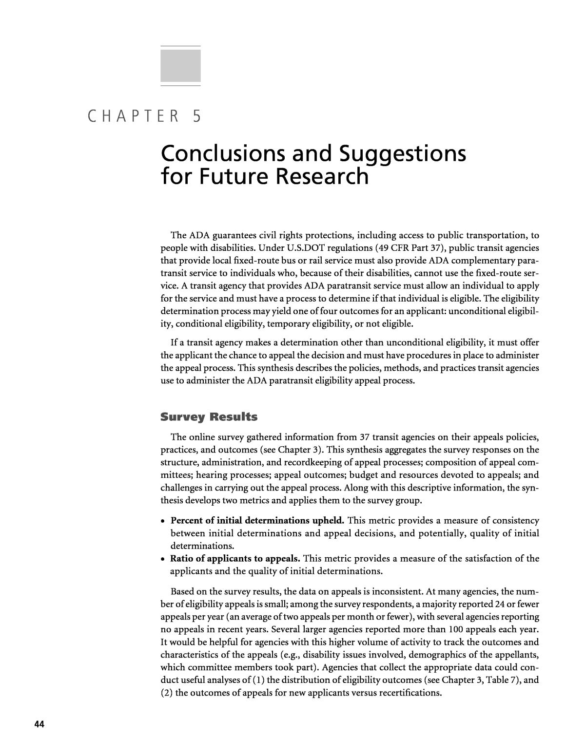 Chapter 25 - Conclusions and Suggestions for Future Research