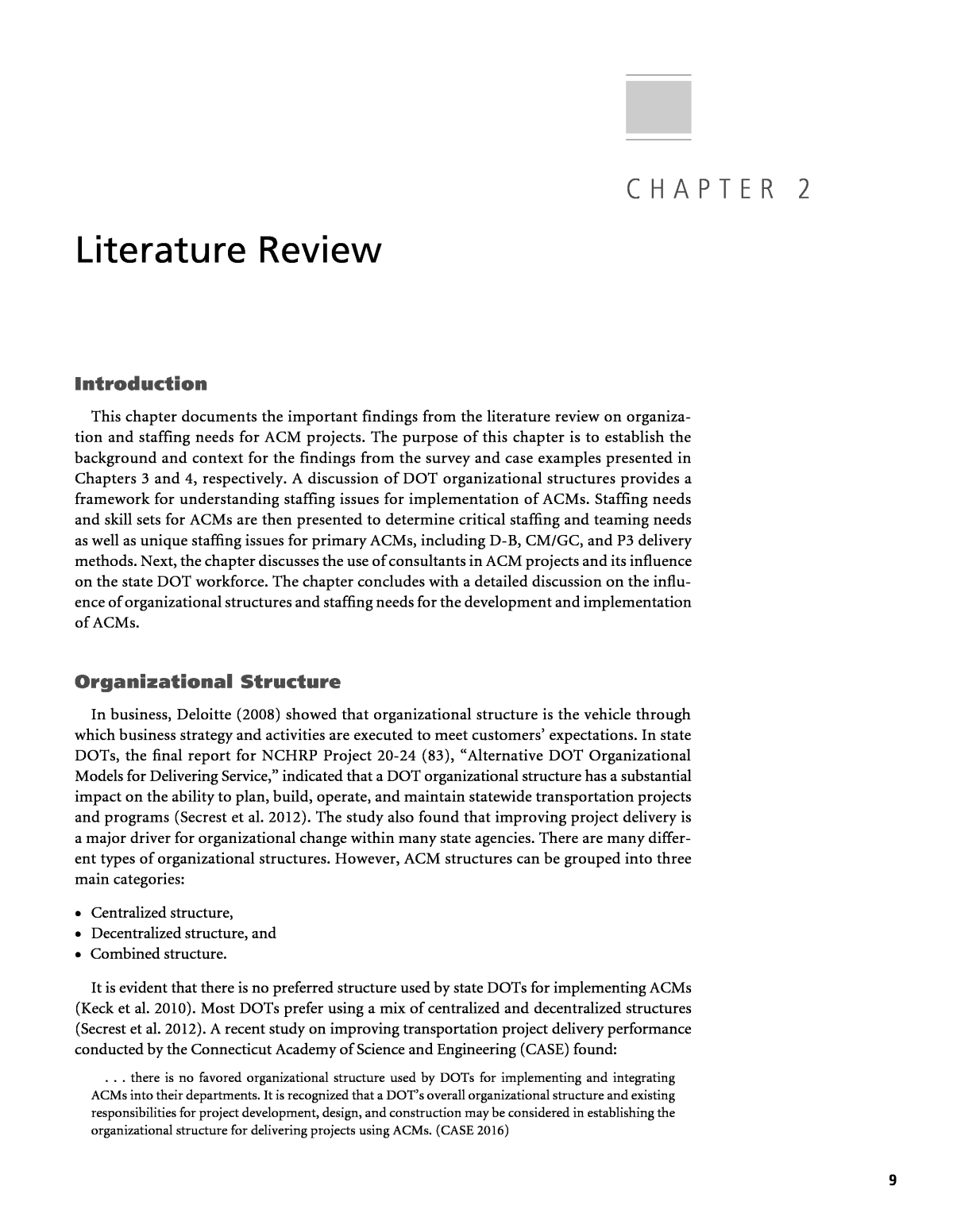 literature review for epq